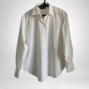 Tahari White cotton shirt, Size S